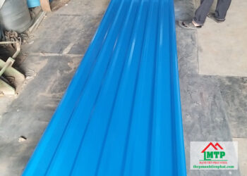 Giá tôn lạnh mạ màu xanh dương Đông Á