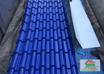 Giá tôn lạnh mạ màu xanh dương tím Đông Á