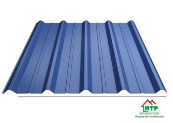 Giá tôn lạnh mạ màu xanh dương tím Hoa Sen