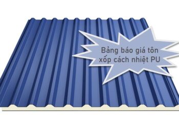 Giá Tôn Xốp Cách Nhiệt Hoa Sen