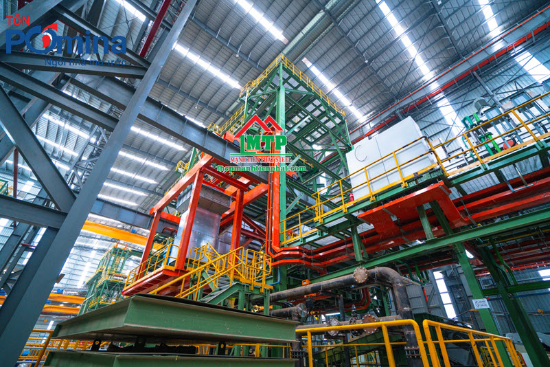 Hệ thống nhà máy tôn Pomina