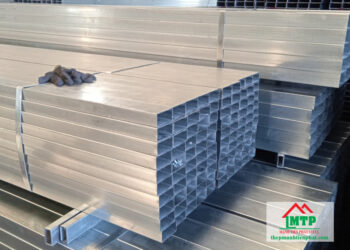 Giá sắt thép hộp chữ nhật mạ kẽm Hòa Phát 13x26 mới nhất
