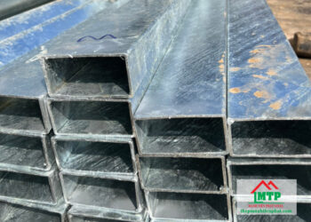 Giá sắt thép hộp chữ nhật mạ kẽm Hòa Phát 25x50 mới nhất