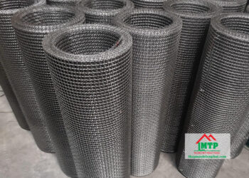 Giá lưới inox lỗ vuông