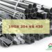 So sánh inox 430 và 304
