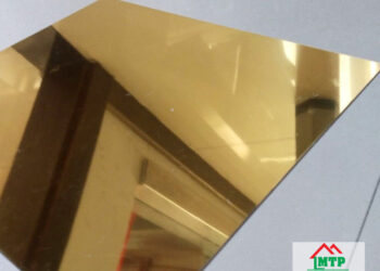 Giá inox vàng đồng gương