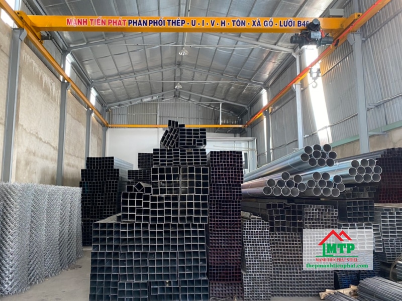 Thép hộp Tuấn Võ rất đa dạng quy cách như vuông, chữ nhật, ống tròn