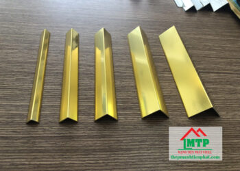 Nẹp V inox vàng