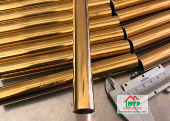 Ống inox mạ vàng