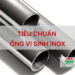 Tiêu chuẩn ống vi sinh