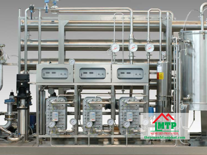 Ứng dụng inox ống phi 30 làm hệ thống xử lý nước cho dược phẩm