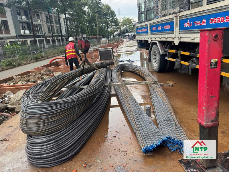 Đại lý thép Hòa Phát tại Long An - Mạnh Tiến Phát cung ứng thép đa dạng quy cách, chính hãng, chứng từ đầy đủ