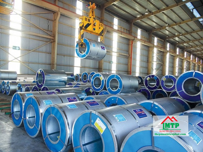 Hình ảnh cuộn tôn lạnh Phương Nam thực tế
