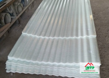 Tôn nhựa lấy sáng composite sóng trong
