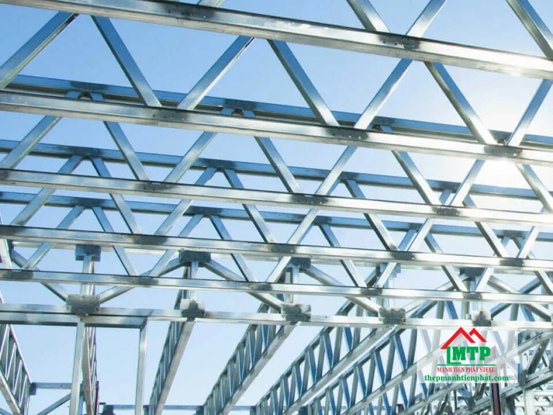 Ứng dụng thép hộp chữ nhật 50x100x5ly làm khung thép công trình