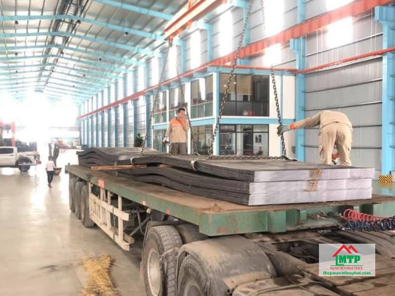 Đại lý bán thép tấm đóng xà lan uy tín - Thép Mạnh Tiến Phát