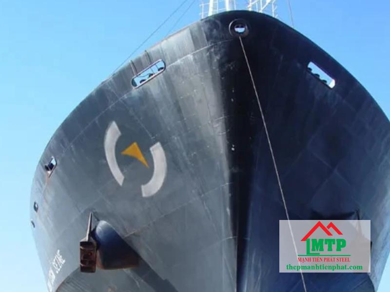 Thép tấm đăng kiểm đóng tàu làm thân tàu