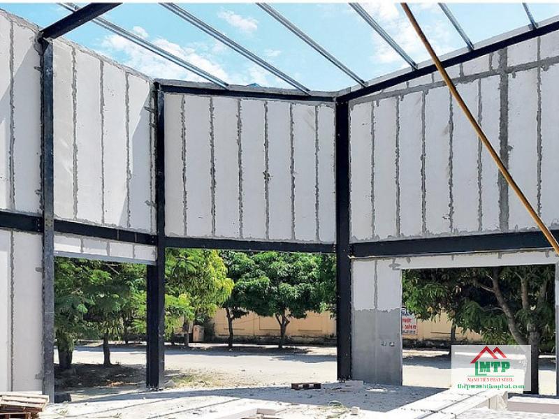 Ứng dụng thép H200 làm khung nhà tiền chế
