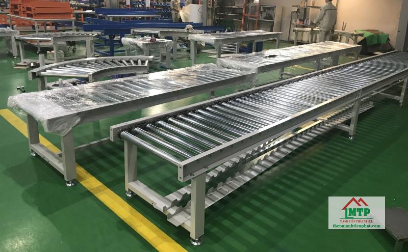 Ứng dụng sắt U65 làm khung băng tải