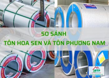 So sánh tôn Hoa Sen và tôn Phương Nam