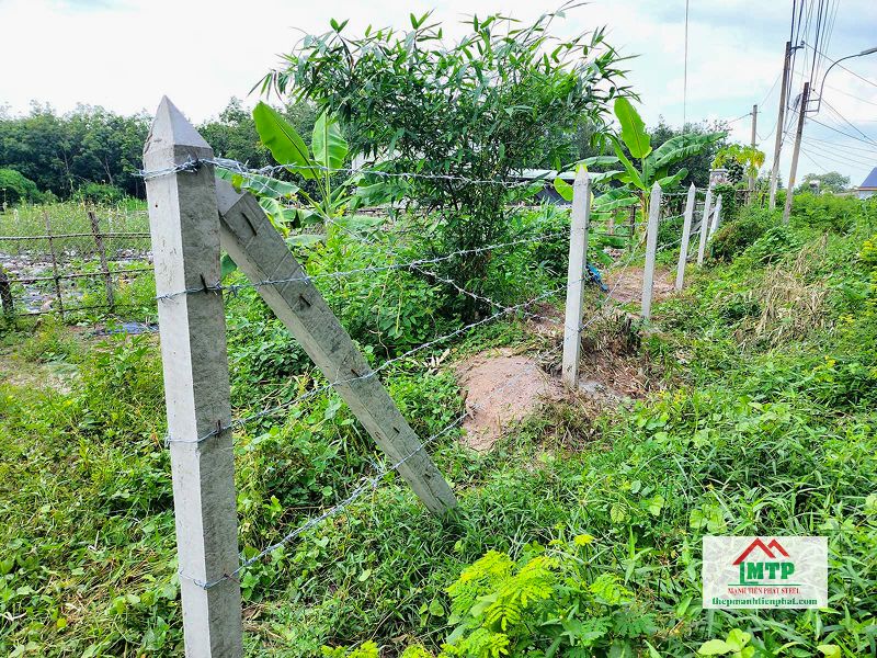 Nhu cầu sử dụng dây kẽm gai cho rào khu đất dân dụng rất phổ biến tại Bình Dương