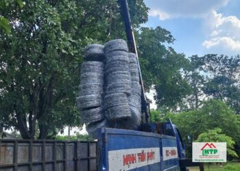 Dây kẽm gai tại Tiền Giang đa dạng quy cách, dùng cho kho nông sản, trang trại, giao nhanh theo yêu cầu