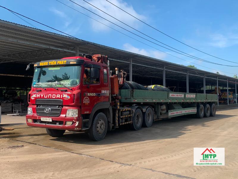 Đại lý Thép Mạnh Tiến Phát cung cấp thép Việt Nhật tại Quận 5 đủ chứng từ, giao theo đợt, chủ động hàng hóa có sẵn cho công trình