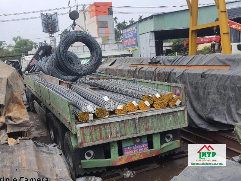 Cung ứng 15 tấn thép thanh vằn CB300-V D12, D16, D20 và thép cuộn cho công trình khách sạn khu Bến Thành