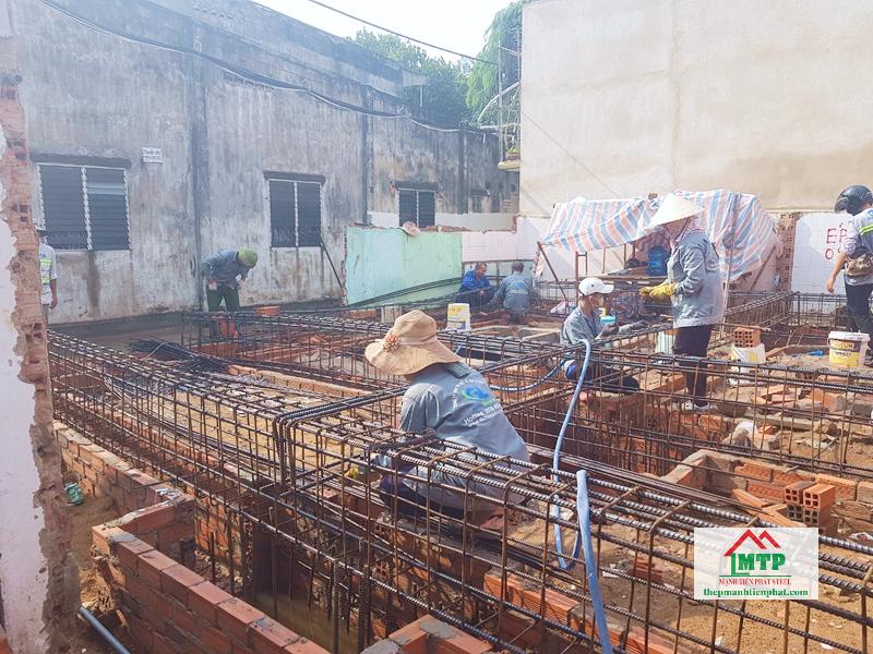 Thép Việt Nhật được sử dụng xây dựng nhà 4 tầng tại Quận 10
