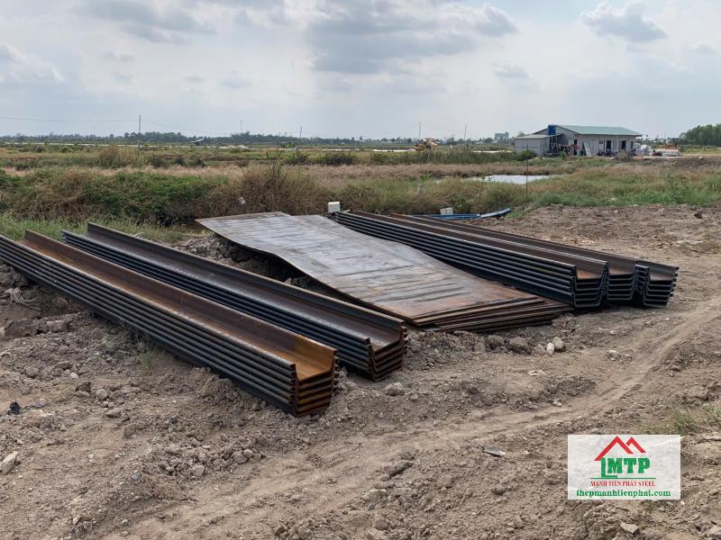 Thép Mạnh Tiến Phát cho thuê cừ larsen III đúng quy cách, sử dụng tốt cho mọi công trình