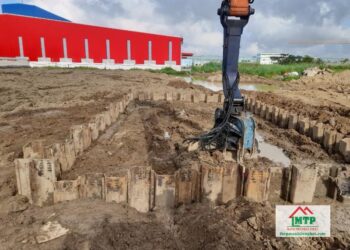 Giá ép cừ larsen tại Trà Vinh biến động theo số lượng cừ cần ép, vị trí mặt bằng