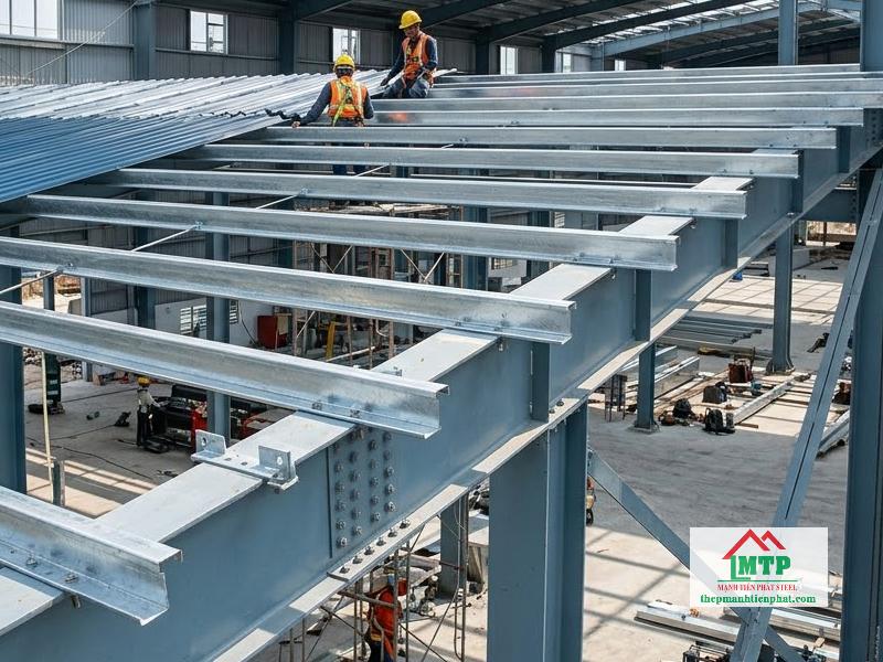Có thể sử dụng xà gồ Z Hoa Sen cho các công trình yêu cầu tải trọng cao tại Bình Thạnh