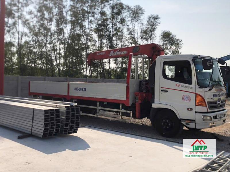 Thép Mạnh Tiến Phát luôn chủ động phương án giao hàng theo vị trí, công trình đảm bảo tiến độ thi công