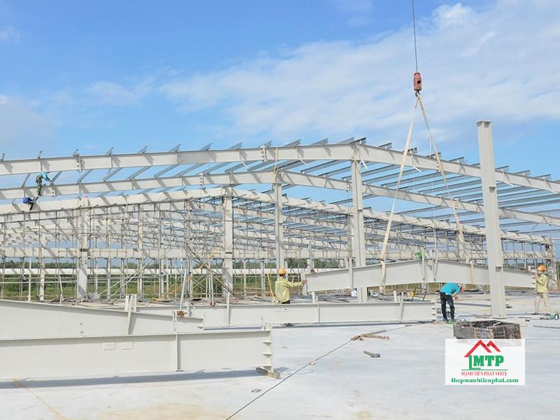 Xà gồ Hoa Sen có thể dùng cho các công trình nhà xưởng, nhà tiền chế trong cac KCN tại Đồng Nai đảm bảo yêu cầu kỹ thuật, độ bền